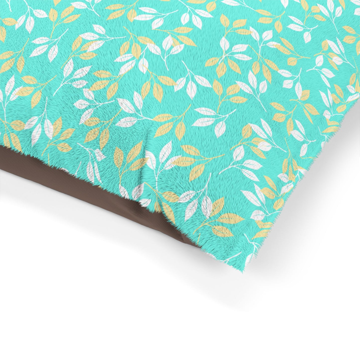 Personalized Floral Pet Bed for Dogs & Cats, Cozy Pet Cushion, Customizable Animal Resting Spot, Ideal Gift for Pet Lovers