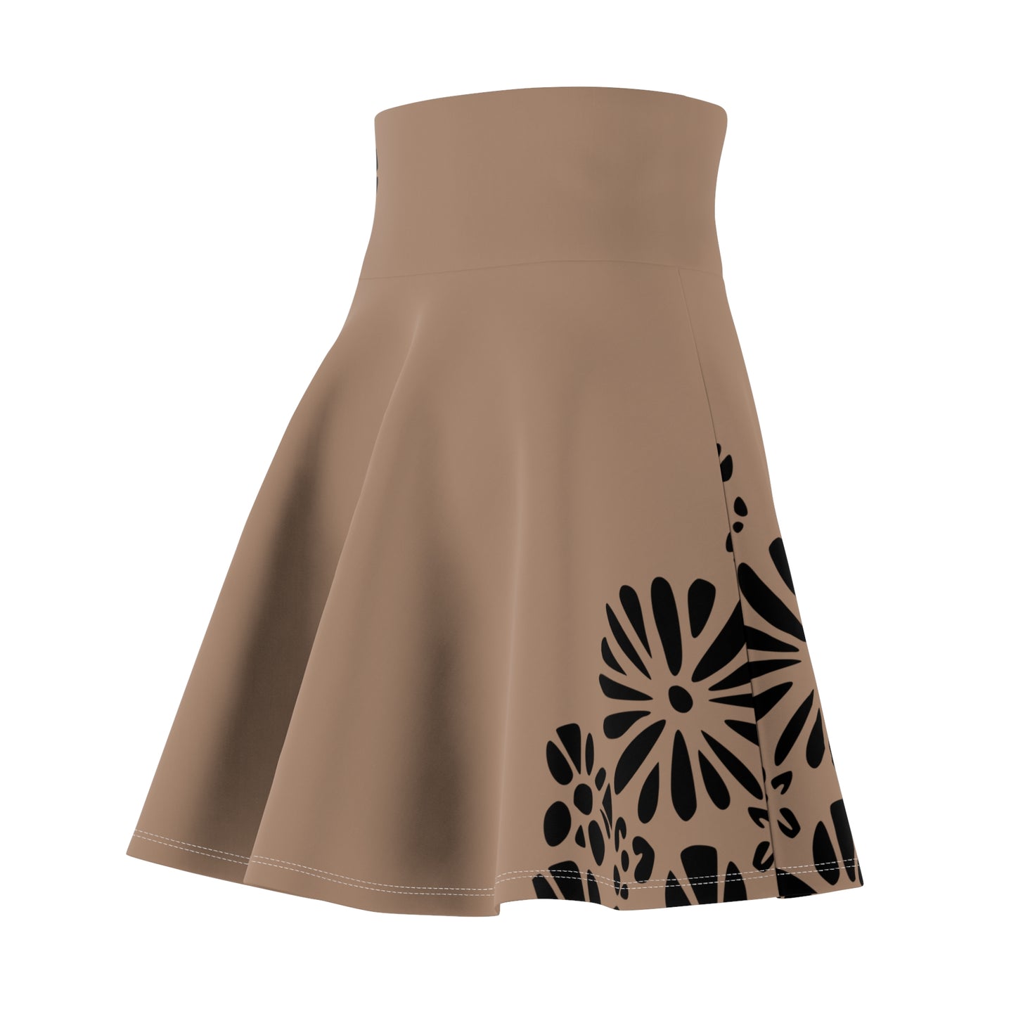 Chic Floral Women's Skater Skirt – Perfect for Parties, Casual Outings, & Festive Events, Spring Fashion, Daywear, Flowy Skirt, AOP Design