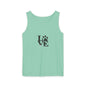 Paw Print Love Tank Top | Animal Lover Gift, Summer Tee, Pet Adoption Support, Casual Wear, Gift for Dog Mom/Dad