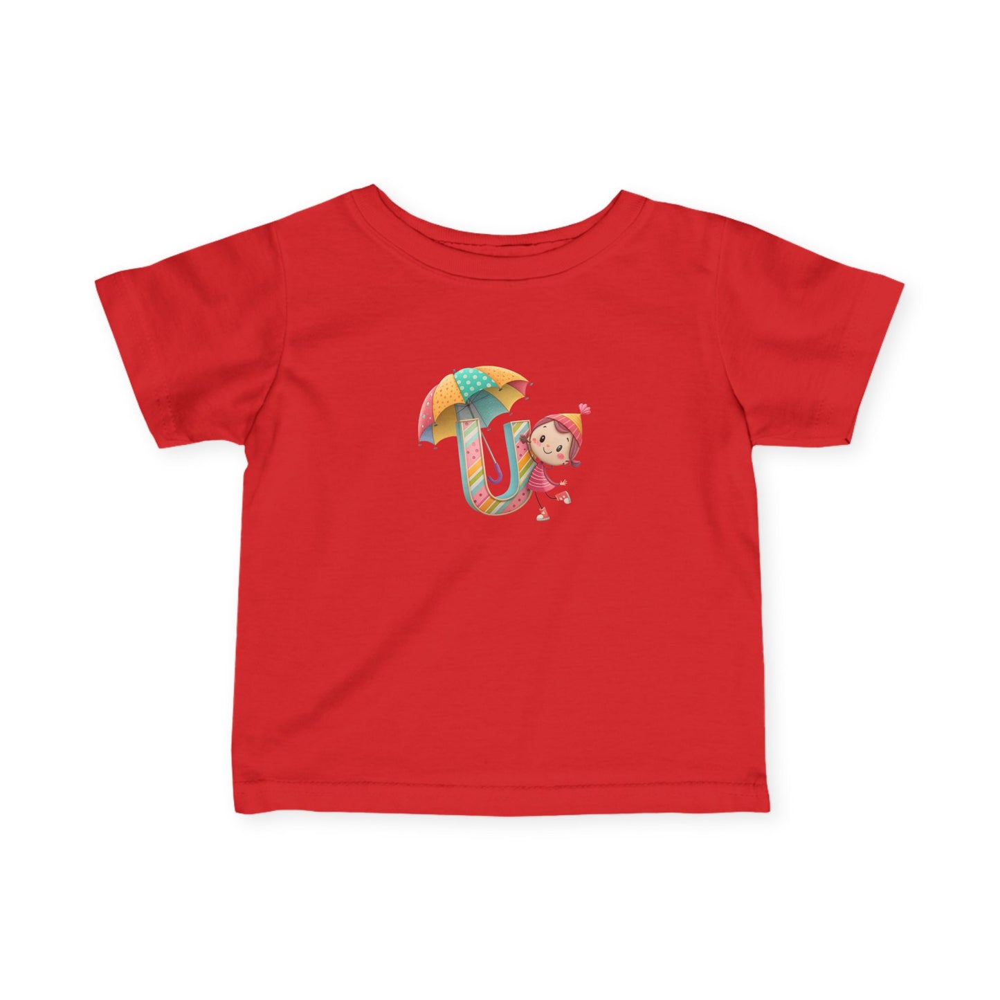 Adorable Infant Fine Jersey Tee with Colorful Umbrella Design, Baby Tee, Toddler Shirt, Cute Kids Clothing, Playtime Outfit, Gift for [...]
