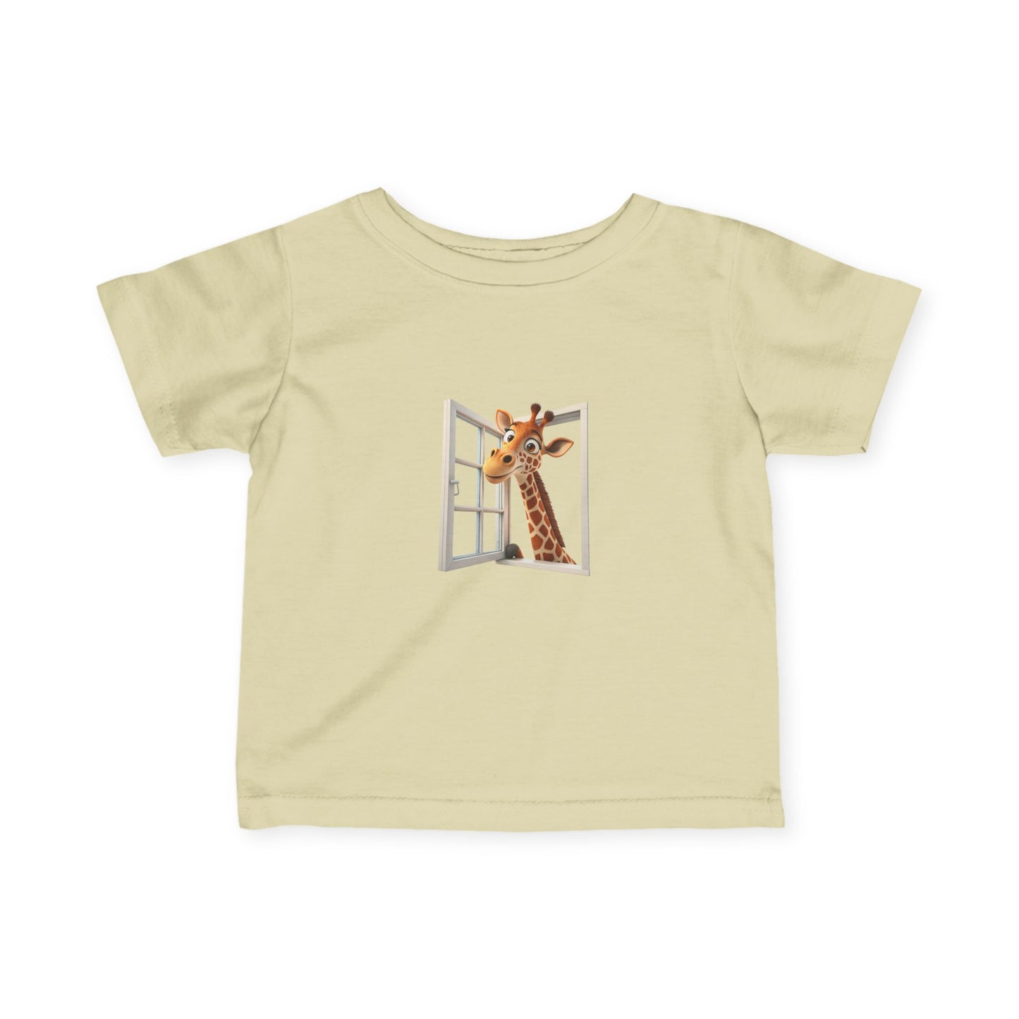 Adorable Giraffe Infant Tee - Cute Baby Shirt, Toddler Gift, Kids Animal Tee, Birthday Present, Baby Shower Gift