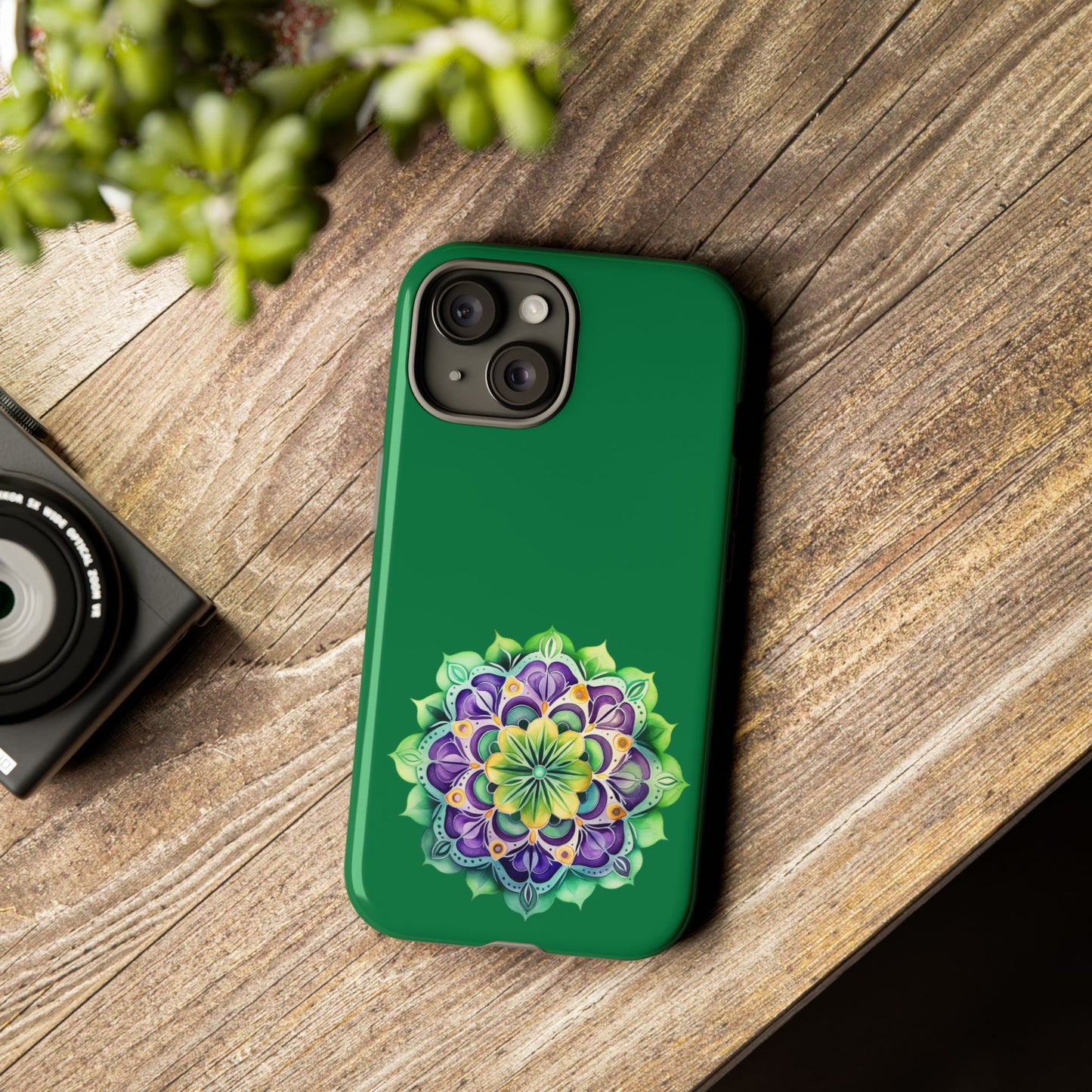 Colorful Mandala Phone Case, Tough Cases for Creatives, Unique Phone Accessories, Perfect Gift for Art Lovers, Eco-Friendly Design, [...]