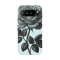 Elegant Floral Phone Case, Tough Cases for iPhones, Black Rose Design, Gift for Her, Stylish Phone Cover, Birthday Gifts