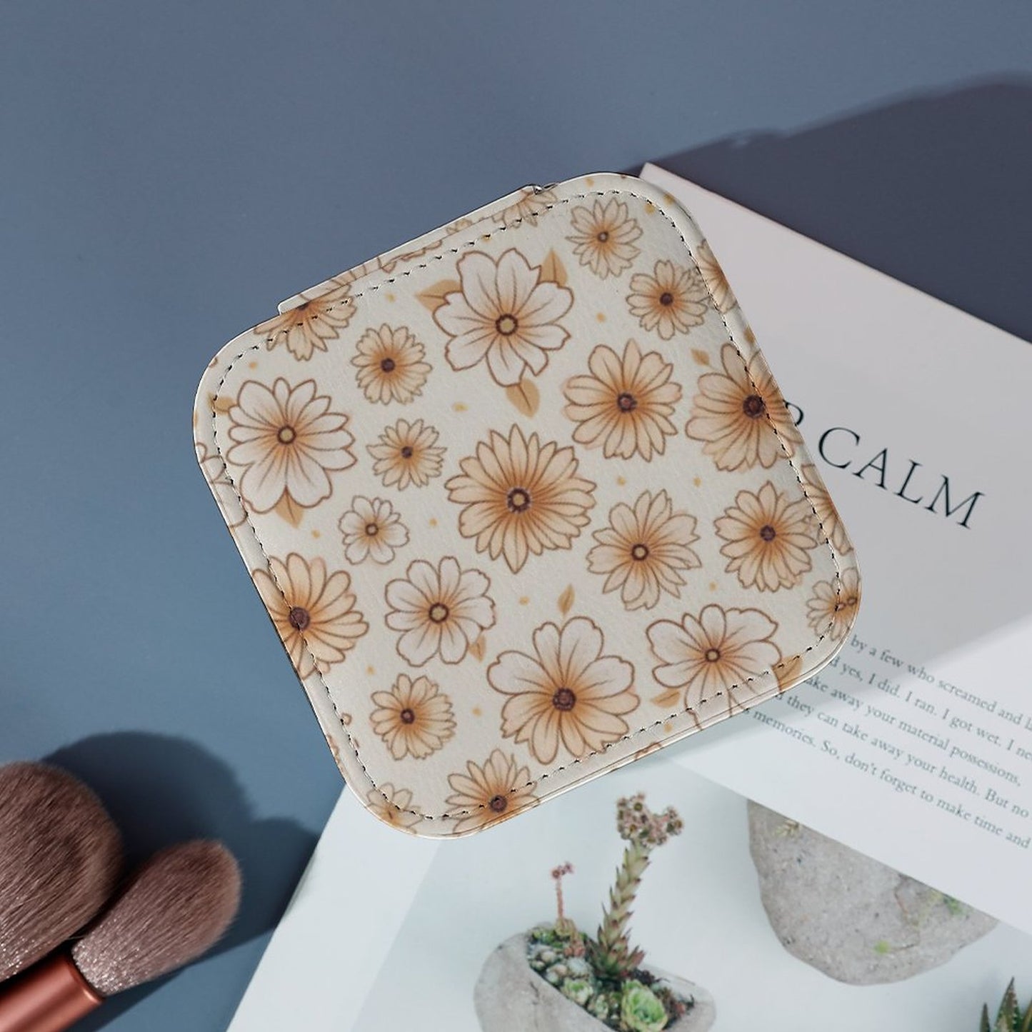 Box Organizer for Jewelry Floral