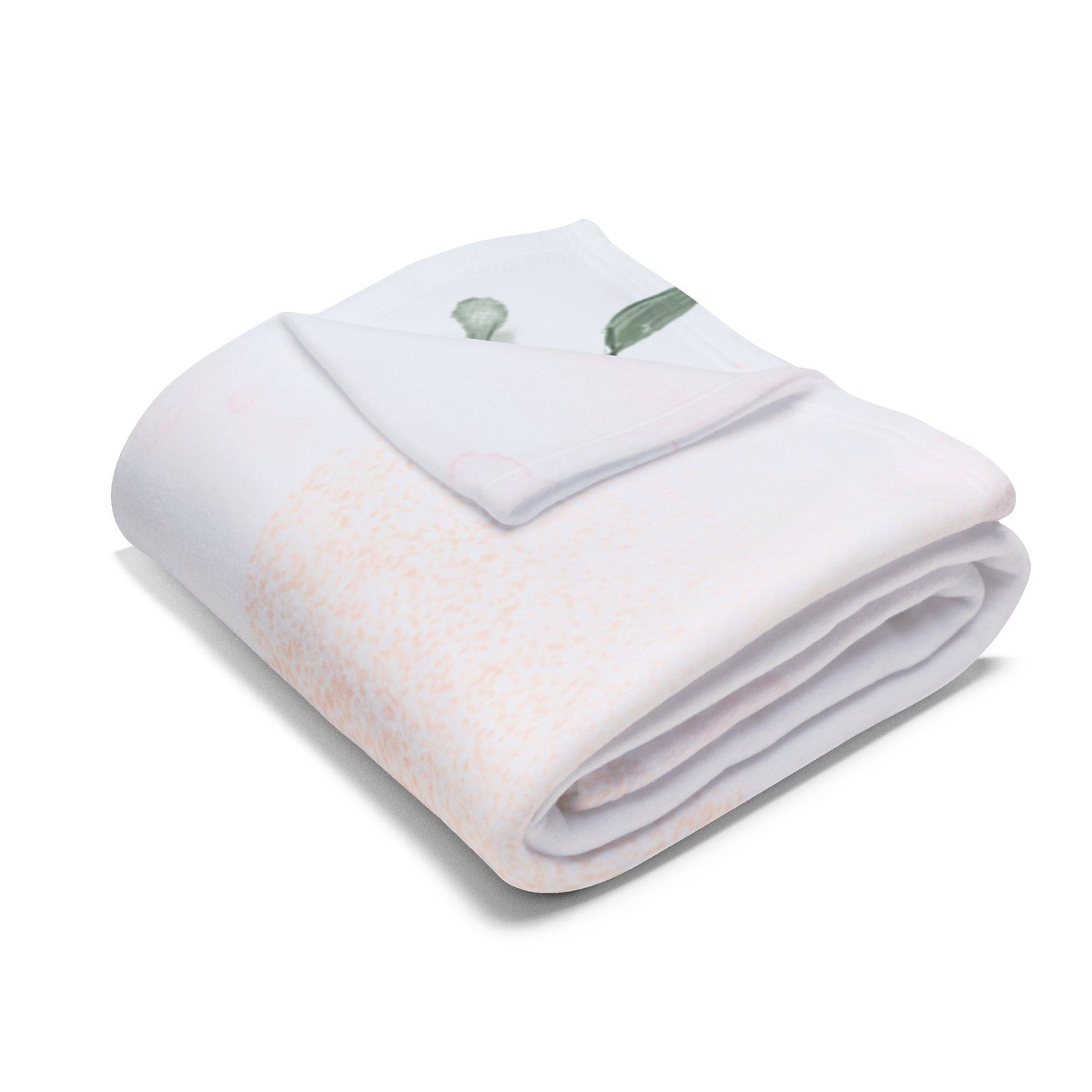 Floral Arctic Fleece Blanket - Cozy Comfort, Home Decor, Gift for Her, Wedding Decor, Blanket for Every Season