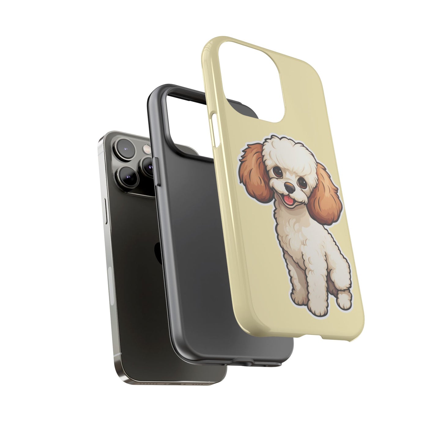 Cute Dog Phone Case, Pet Lover Gift, Custom Phone Cover, Cartoon Dog Case, Durable Phone Accessory