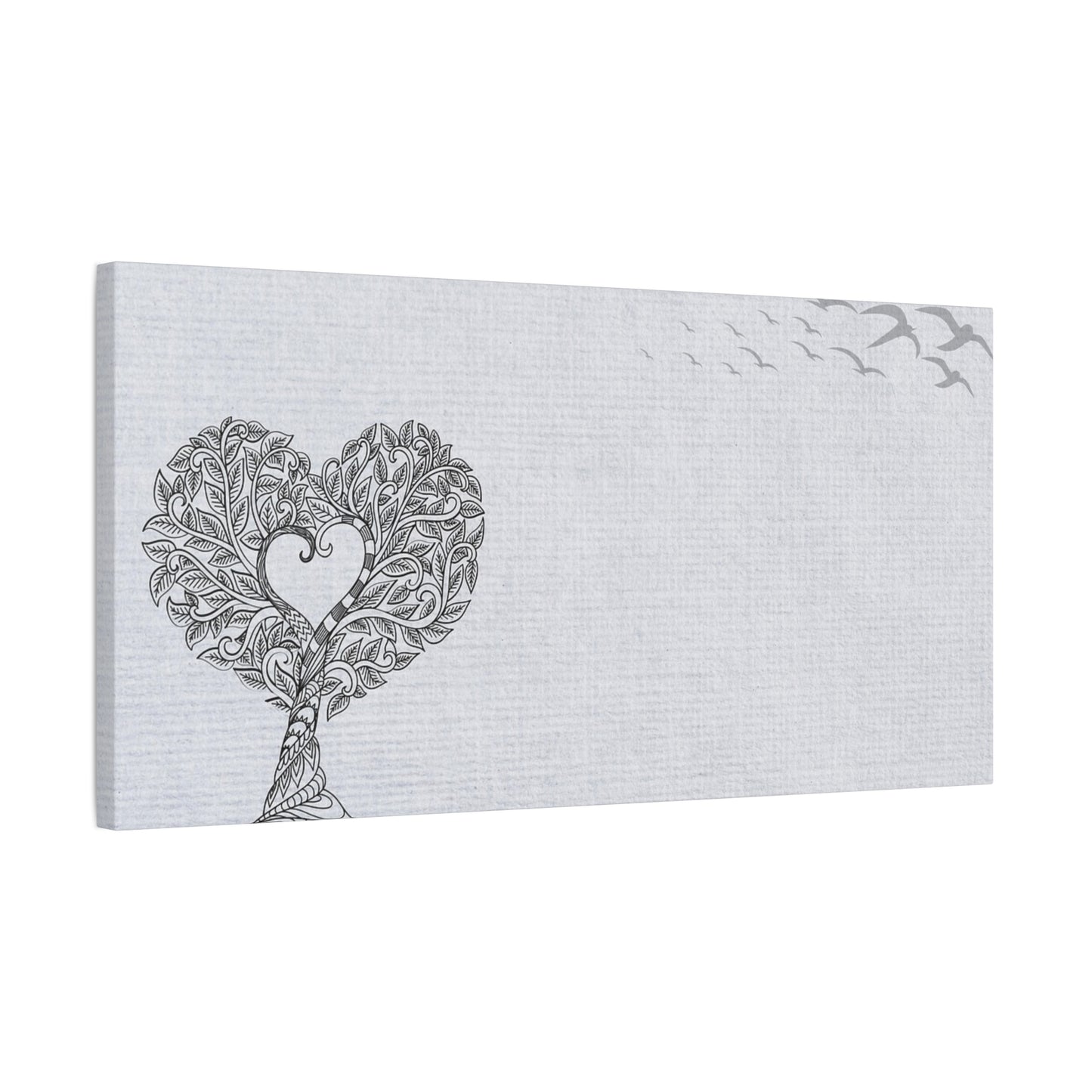 Matte Canvas, Stretched, 1.25" - Heart Tree