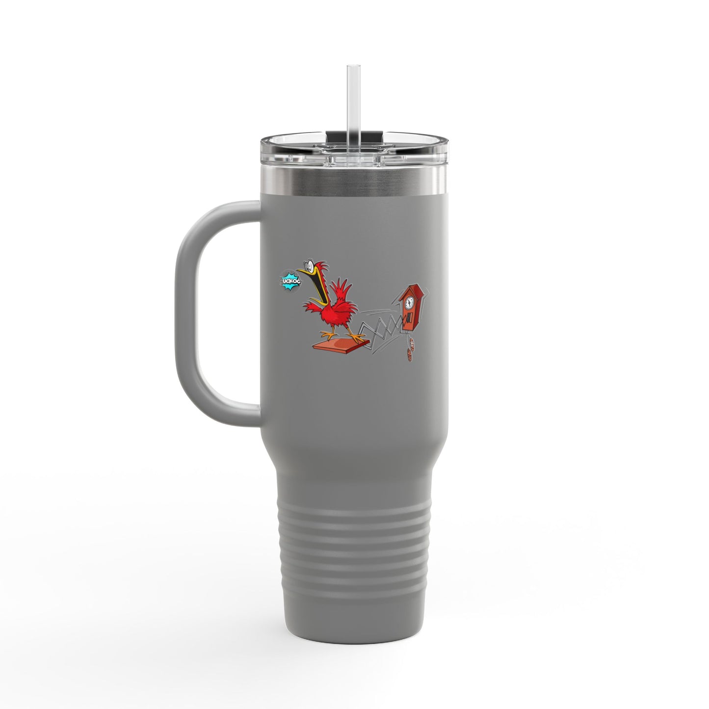 Whimsical Insulated Travel Mug | Perfect for Road Trips, Camping, Outdoor Adventures, Gifts for Coffee Lovers, Personalized Travel Cups