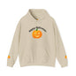Halloween Pumpkin Hoodie with 'Happy Halloween' Design, Cozy Unisex Sweatshirt for Fall Celebrations, Perfect for Halloween Parties, [...]