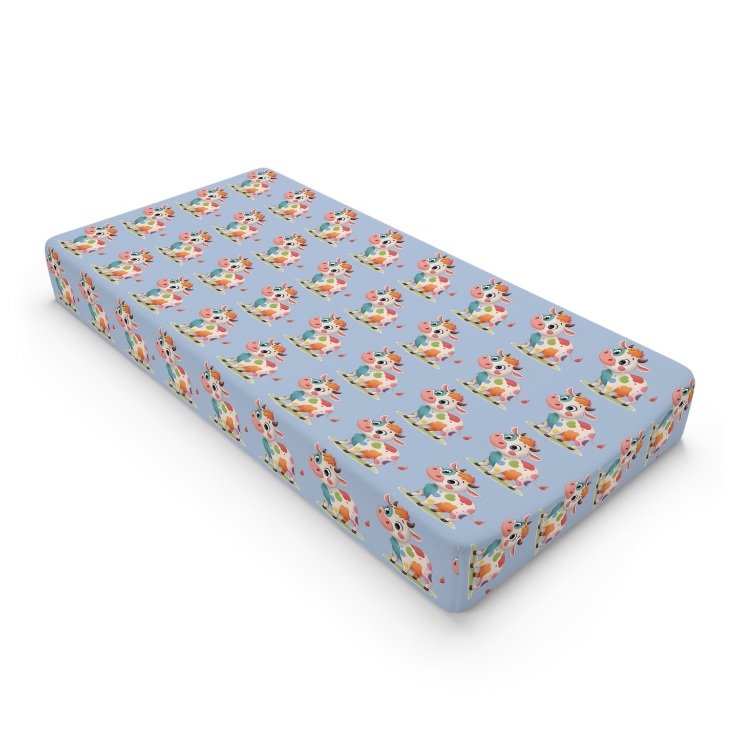 Floral Baby Changing Pad Cover, Cute Nursery Decor, Baby Shower Gift, Baby Bedding, Floral Print