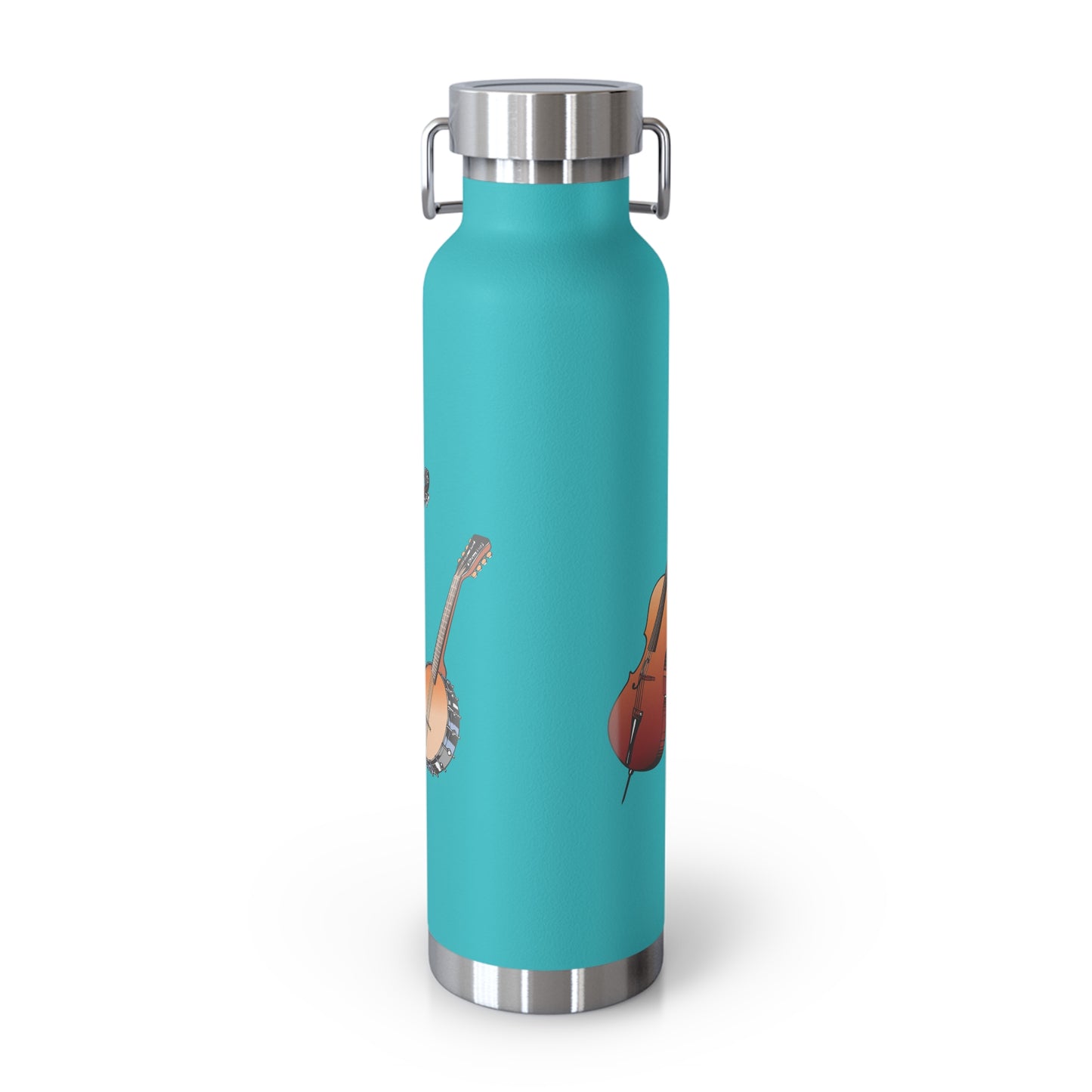 Musical Instruments Water Bottle | Copper Vacuum Insulated Bottle | Gift for Musicians, Music Lovers, Durable Travel Mug, Concert [...]