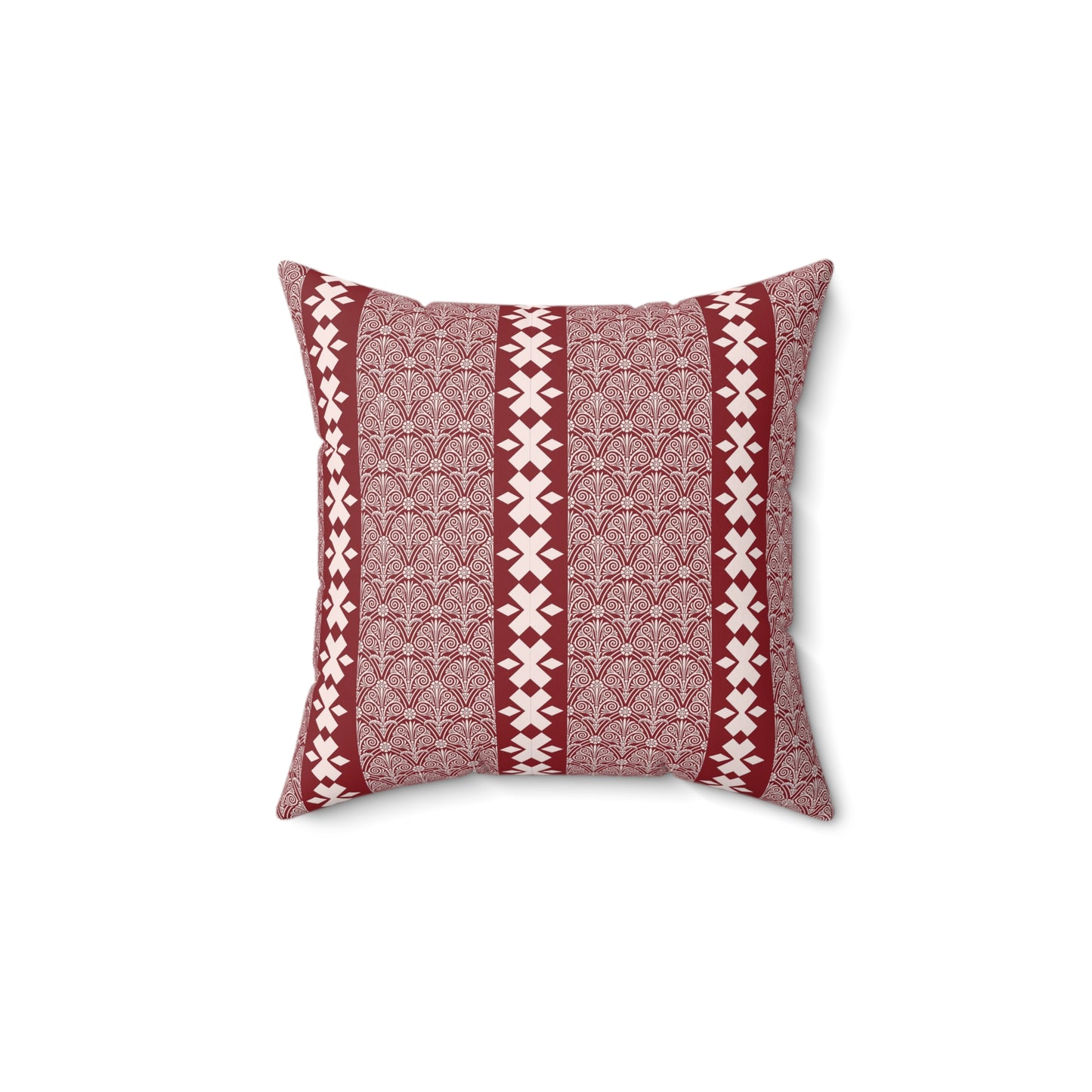 Stylish Bohemian Square Pillow | Cozy Home Decor, Accent Cushion, Gift for Her, Living Room, Farmhouse Style