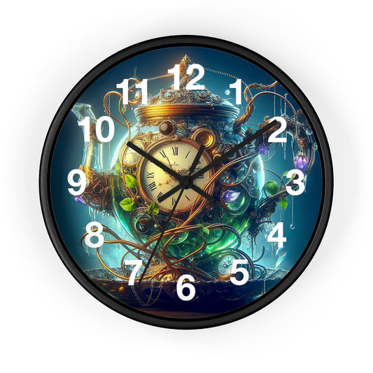Whimsical Vintage Wall Clock - Ideal for Home Decor, Gift for Clock Lovers, Unique Timepiece for Collectors, Enchanting Art for Living [...]