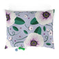 Floral Pet Bed for Cozy Pets, Stylish Dog Bed, Cat Bed, Flower Print Pet Pillow, Home Decor