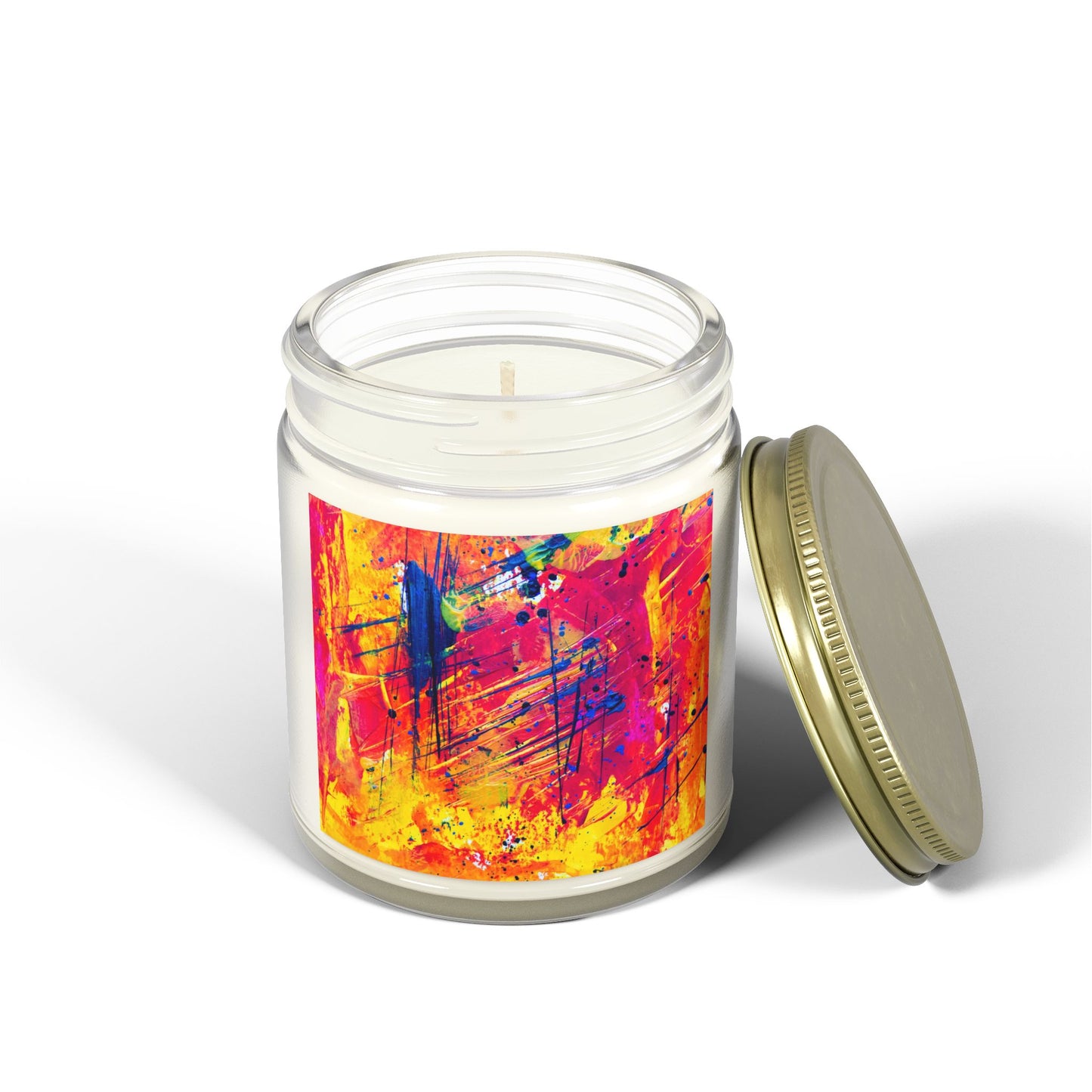 Vibrant Artistic Scented Candles - Perfect for Relaxation, Home Decor, Gifts, Celebrations, and Aromatherapy