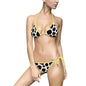 Trendy Animal Print Bikini, Stylish Swimsuit, Pool Party Essential, Summer Beachwear, Swimwear for Women, Vacation Ready
