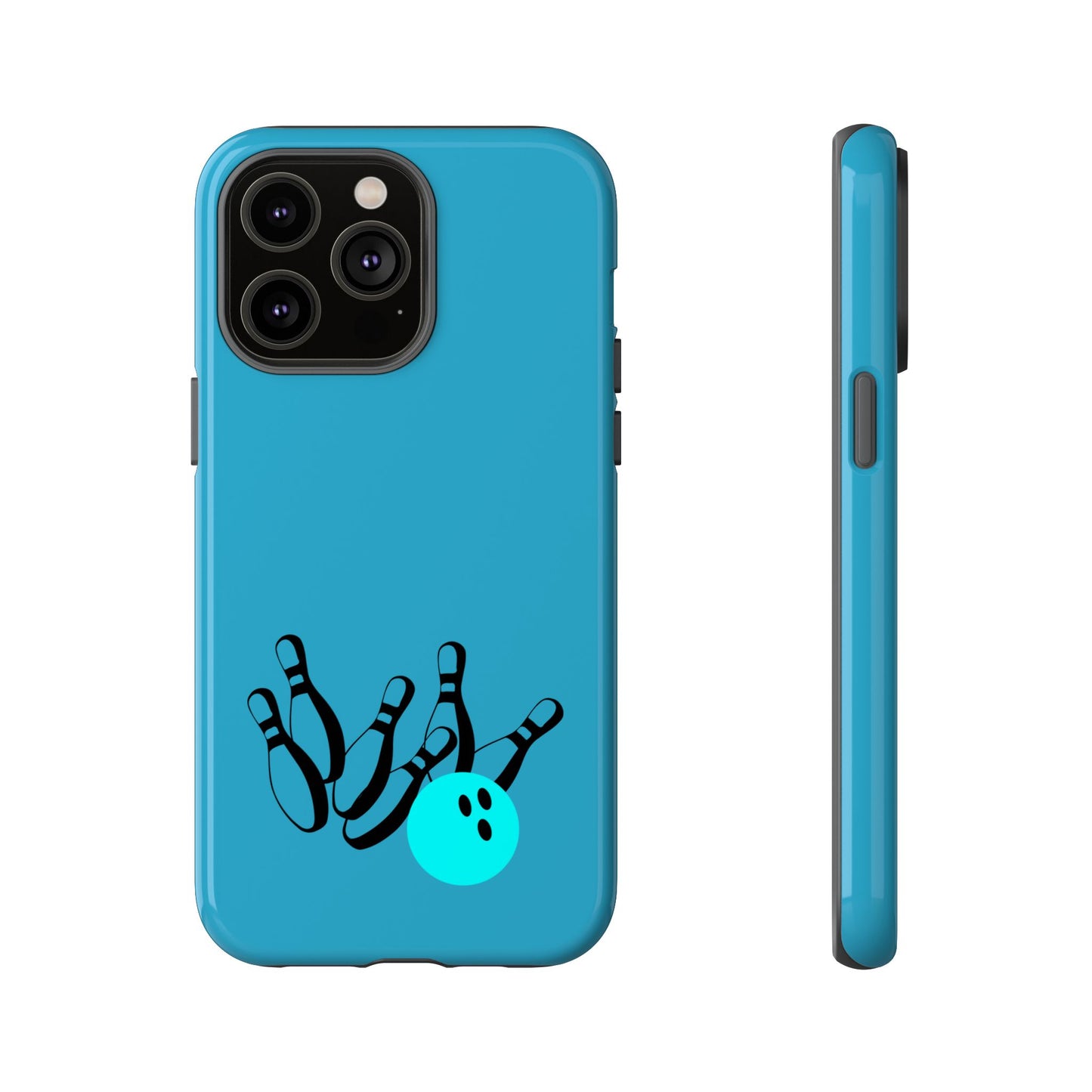 Bowling Phone Case, Tough Cases for Bowling Enthusiasts, Fun Gift for Bowlers, Unique Phone Accessory, Sports Themed Cases