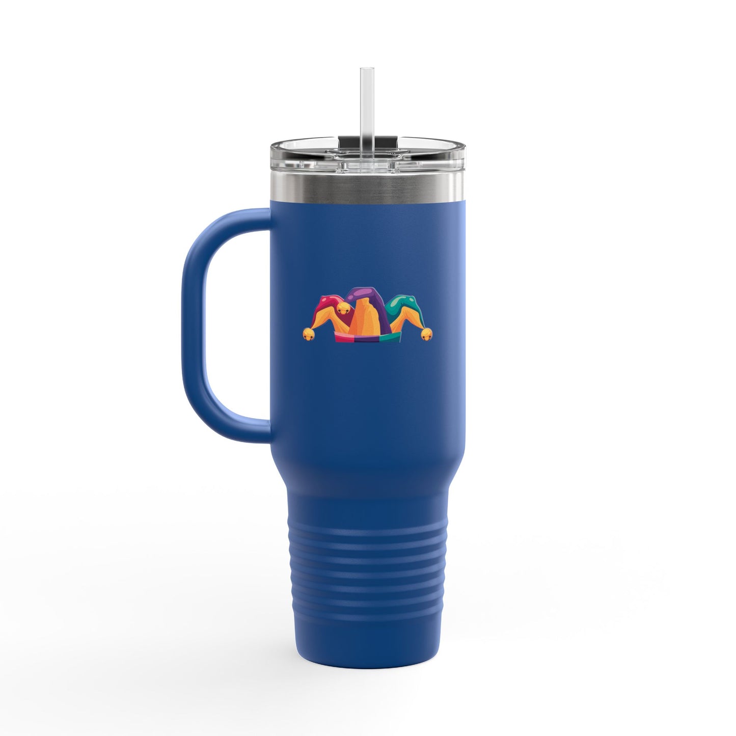 Colorful Insulated Travel Mug, Perfect for Road Trips, Camping, Parties, Gifting, or Everyday Use - 40oz Humor Design