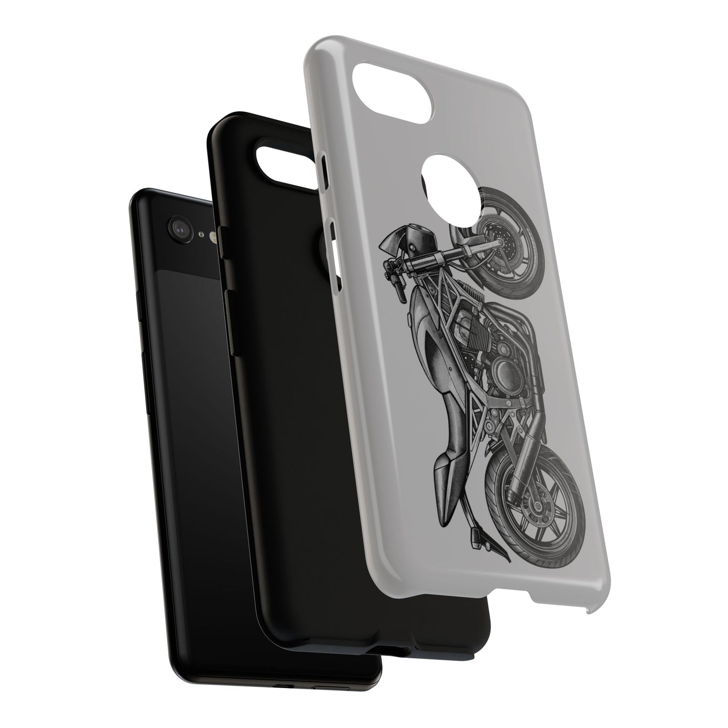 Motorcycle Phone Case - Tough Cases - Biker Gift, Motorcycle Lover, Custom Phone Cover, Unique Biker Accessory