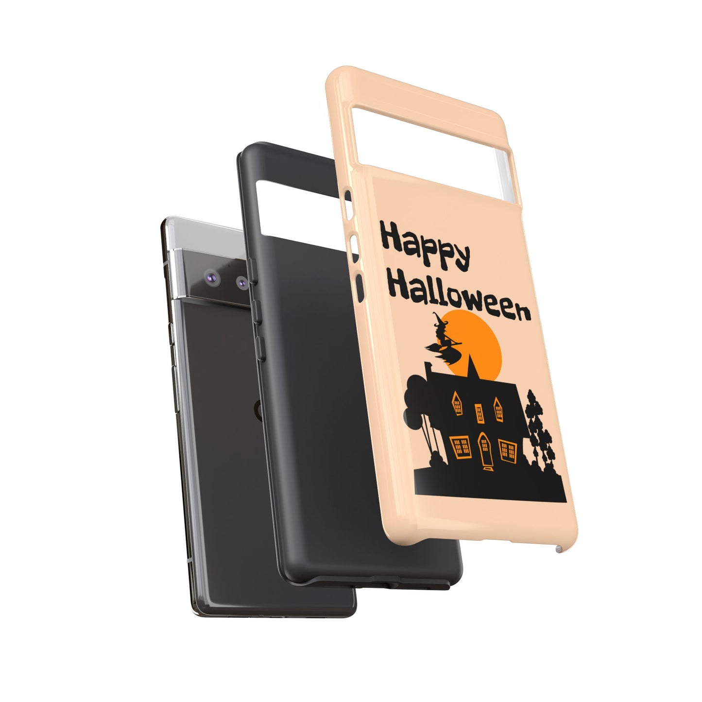 Halloween Phone Case, Spooky Mobile Cover, Tough Case for Phone, Witch Design, Fall Decor, Unique Gift for Halloween