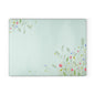Floral Meadow Glass Cutting Board — Pastel Wildflower Kitchen Board