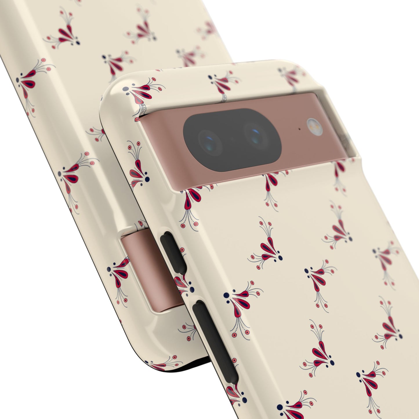 Tough Cases - Floral Design Phone Case, Stylish Protective Cover, Gift for Her, Trendy Smartphone Accessory, Floral iPhone Case, [...]