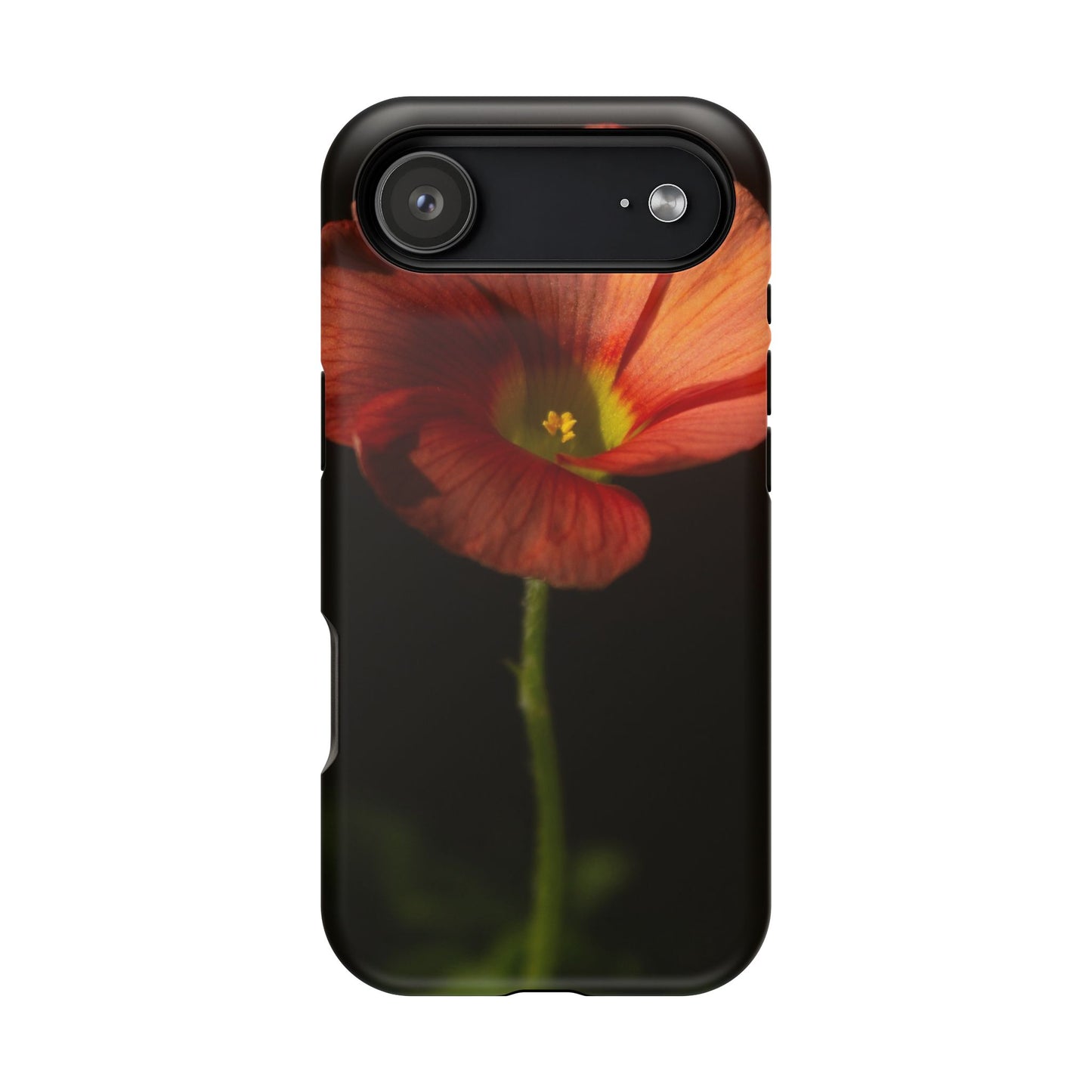 Poppy Bloom Magnetic Impact Phone Case — Slim Protective Floral Design