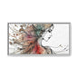 Matte Canvas, Framed (Multi-color) - Girl Whispers