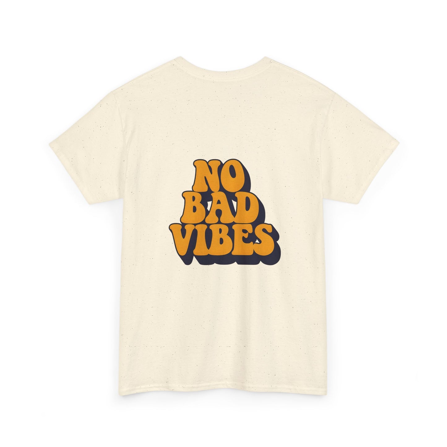 Good Vibes Only Unisex Heavy Cotton Tee, Casual Tee, Positive Message Shirt, Summer Fashion, Gift for Friends, Outdoor Wear