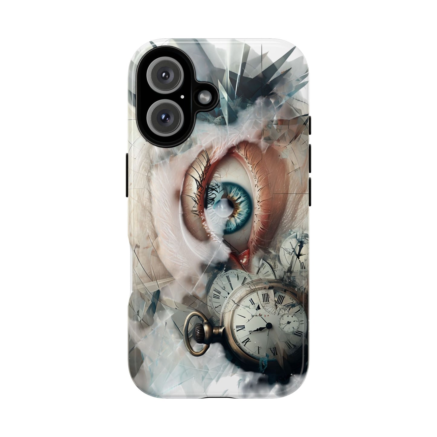 Artistic Eye Phone Case, Unique Smartphone Cover, Whimsical Gift for Art Lovers, Trendy Tech Accessory, Birthday Present, Holiday Gift