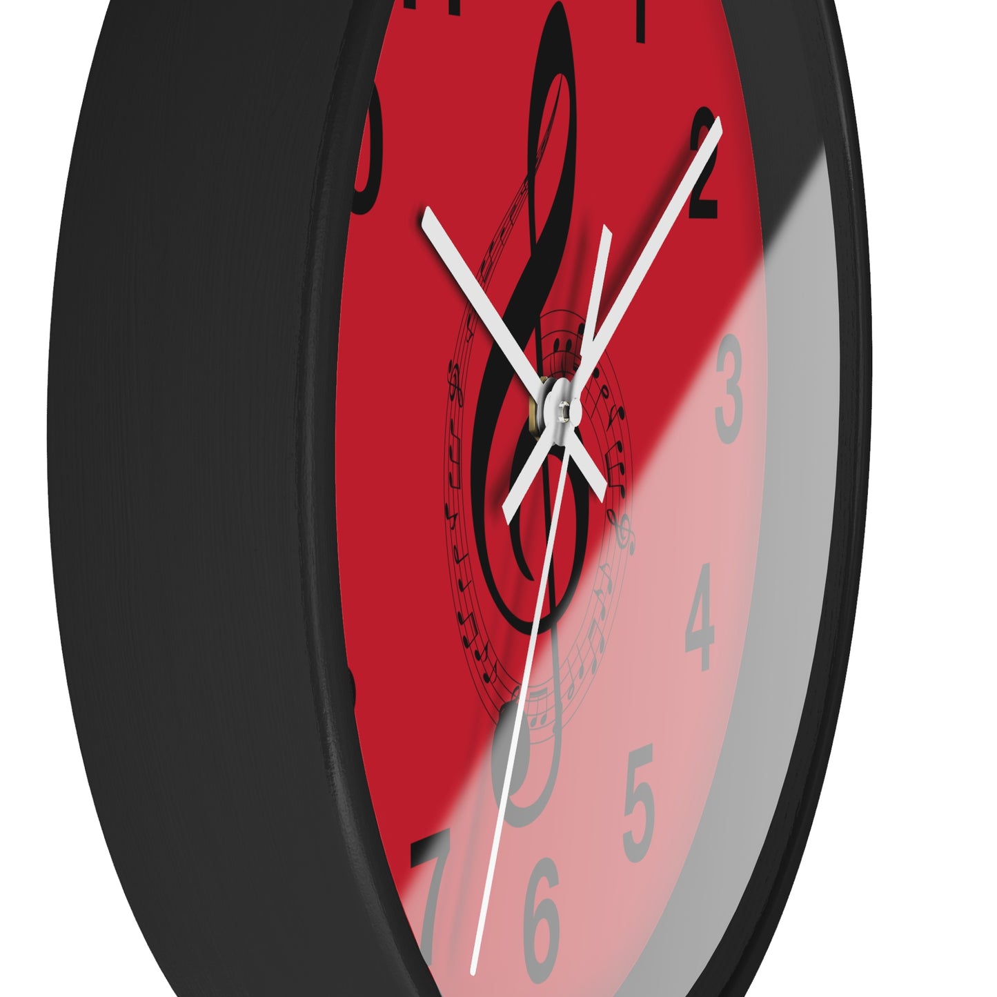 Musical Notes Wall Clock - Perfect for Music Lovers, Home Decor