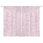 Sheer Curtain Pink and White