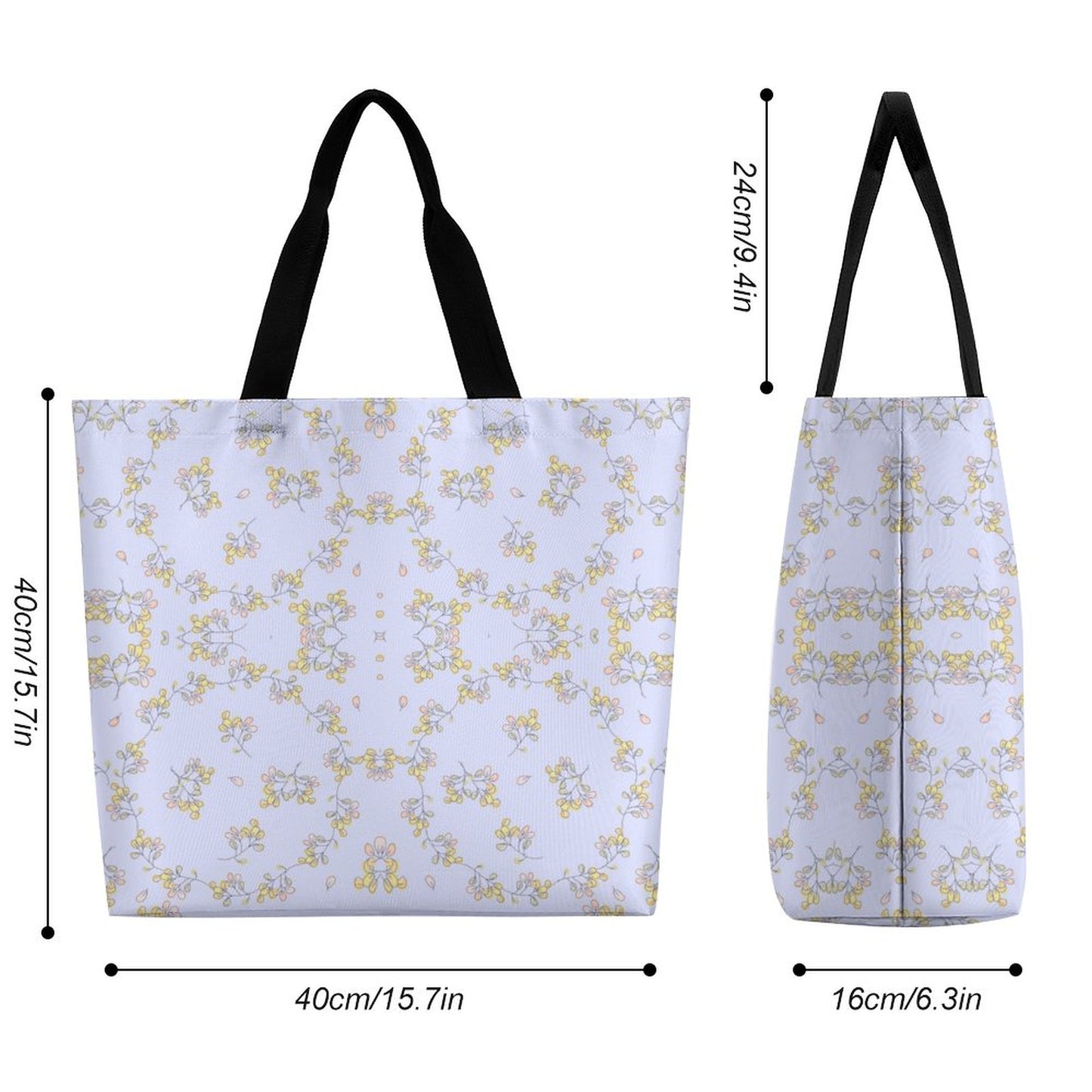 Large One Shoulder Shopping Bag