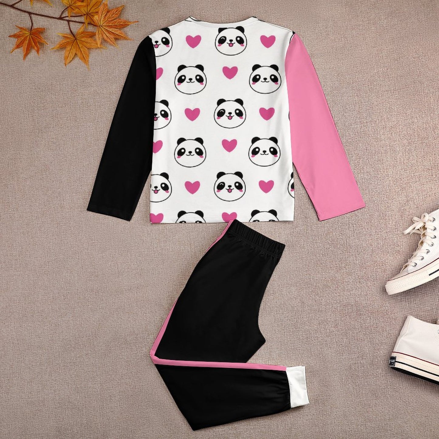 Long Sleeve Girls Nightwear(All-Over Printing)