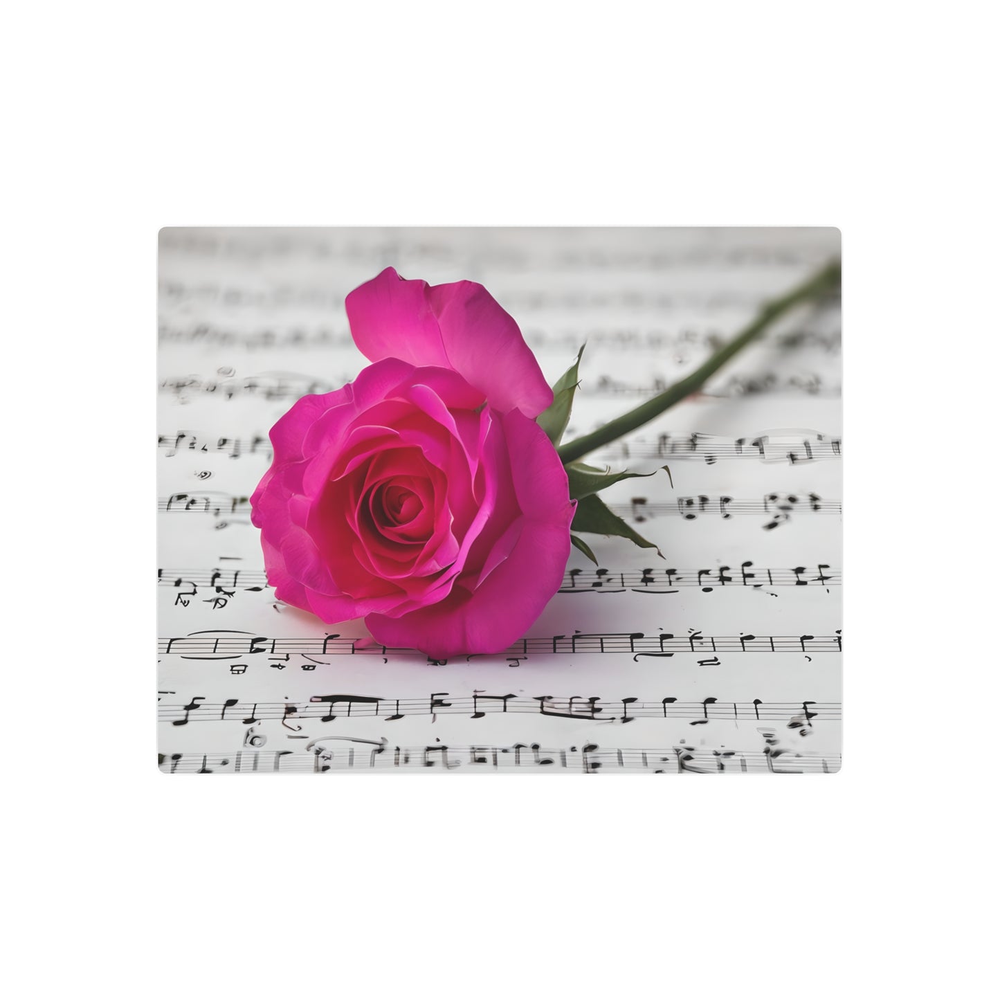 Elegant Floral Metal Art Sign - Pink Rose on Sheet Music Wall Décor, Perfect Gift for Music Lovers, Home Decor, Mother’s Day, Wedding, [...]