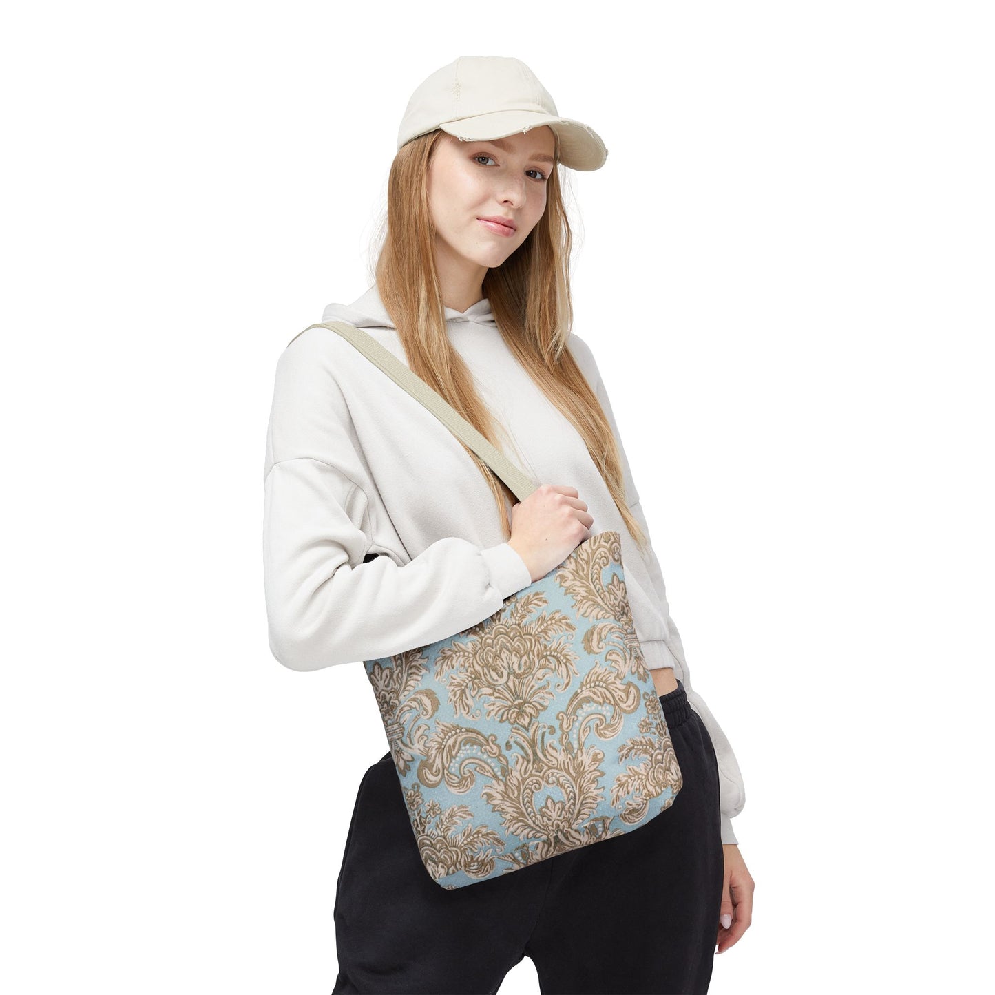 Chic Floral Tote Bag, Stylish Everyday Bag, Travel Tote, Shopper's Essential, Gift for Her, Beach Bag