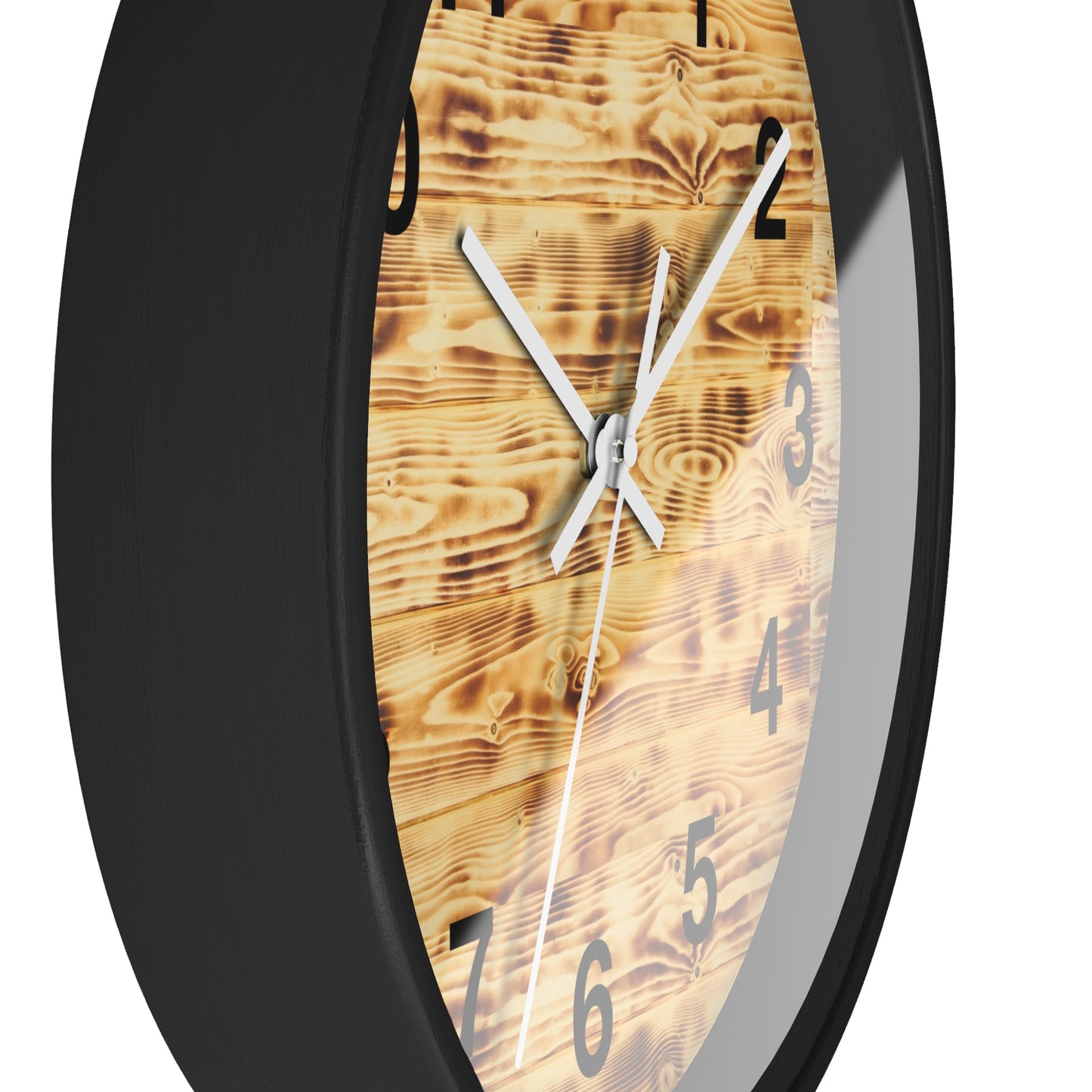 Rustic Wood Wall Clock | Natural Decor, Home Office Gift, Farmhouse Style, Timepiece, Unique Wall Art