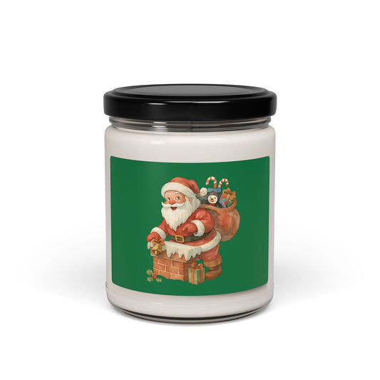 Christmas Santa Scented Candle, Holiday Candle Gift, Cozy Winter Candle, Seasonal Decor, Perfect for Christmas