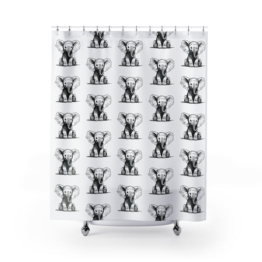 Shower Curtains elephant