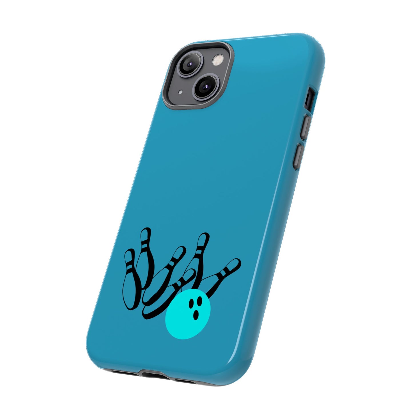 Bowling Phone Case, Tough Cases for Bowling Enthusiasts, Fun Gift for Bowlers, Unique Phone Accessory, Sports Themed Cases