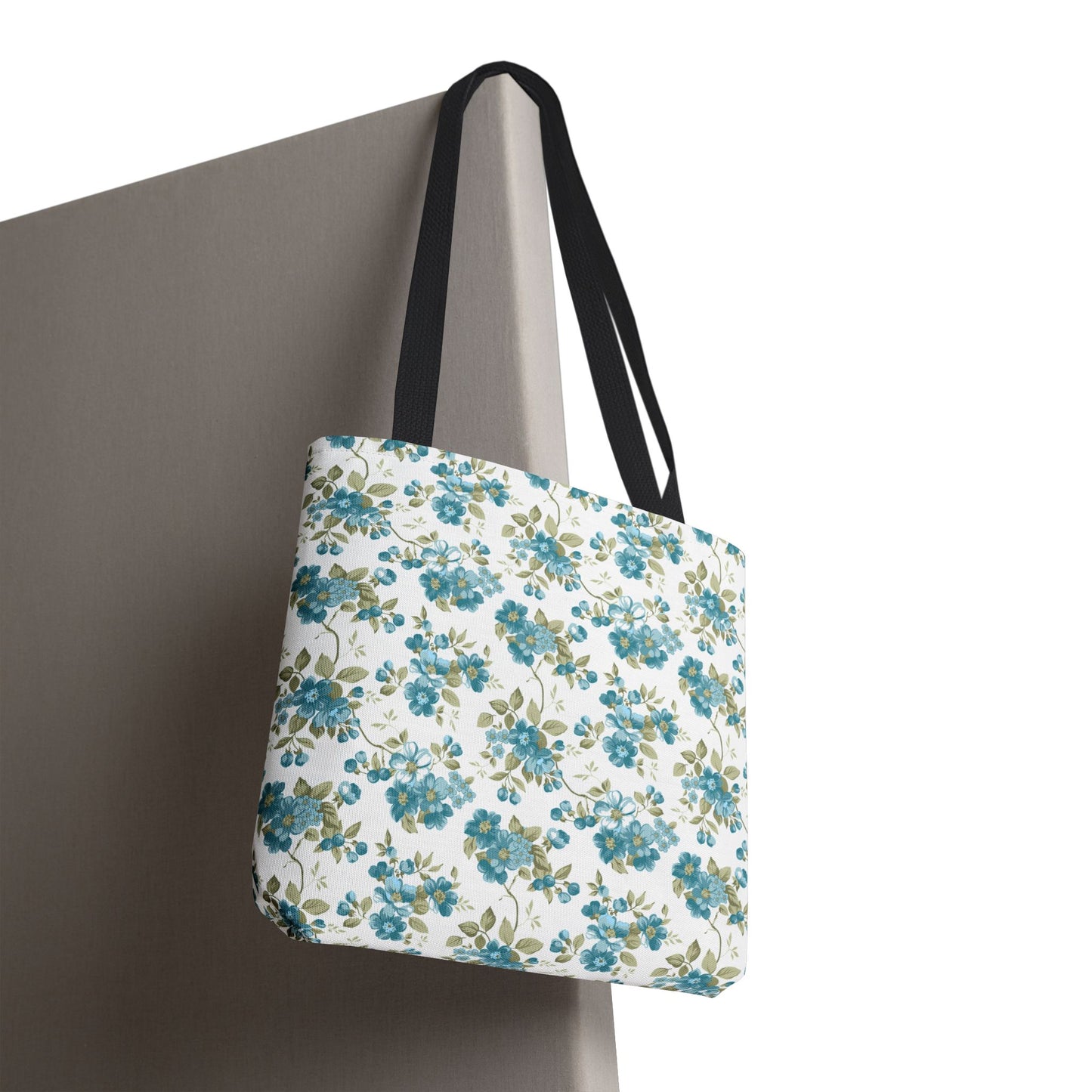 Floral Design Tote Bag | Reusable Shopping Bag, Beach Tote, Eco-Friendly Bag, Gift for Her, Travel Organizer