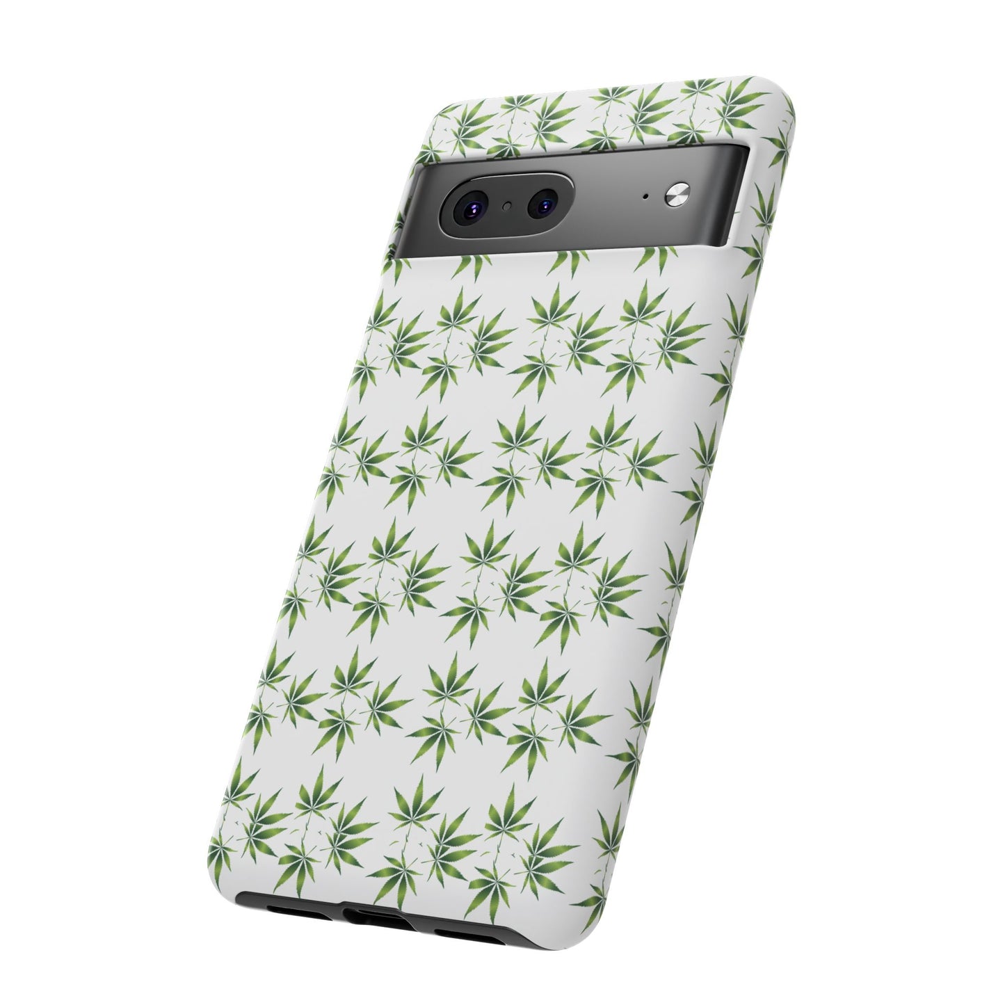 Stylish Phone Case with Cannabis Leaf Design, Durable Phone Cover, Gift for Stoner Friends, Unique Phone Accessory, Nature-Inspired Design
