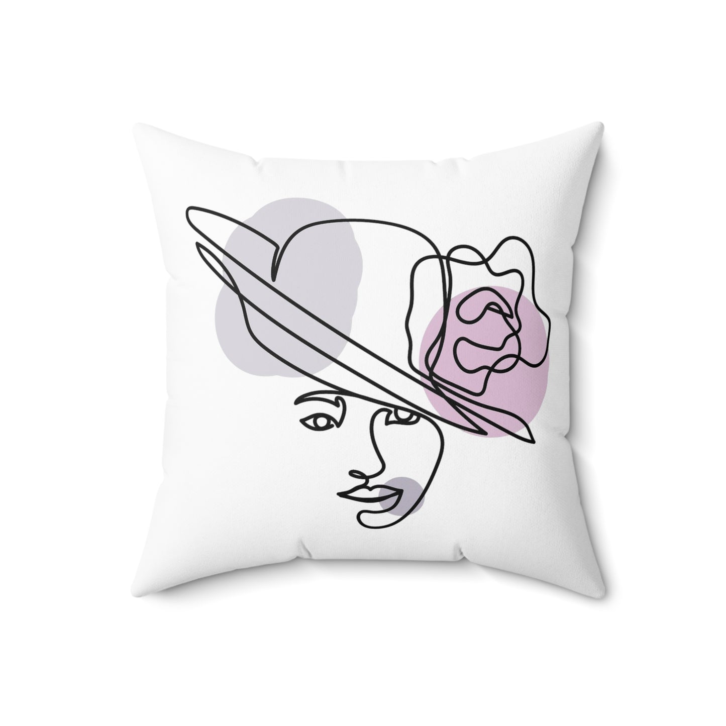 Elegant Fashion Illustration Pillow, Decorative Cushion, Home Decor, Gift for Fashion Lovers, Modern Art Pillows