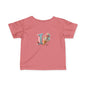Cute Ice Cream Initial Infant Tee, Baby Shirt, Toddler Clothing, Summer Outfit, Personalized Gift, Kids Apparel