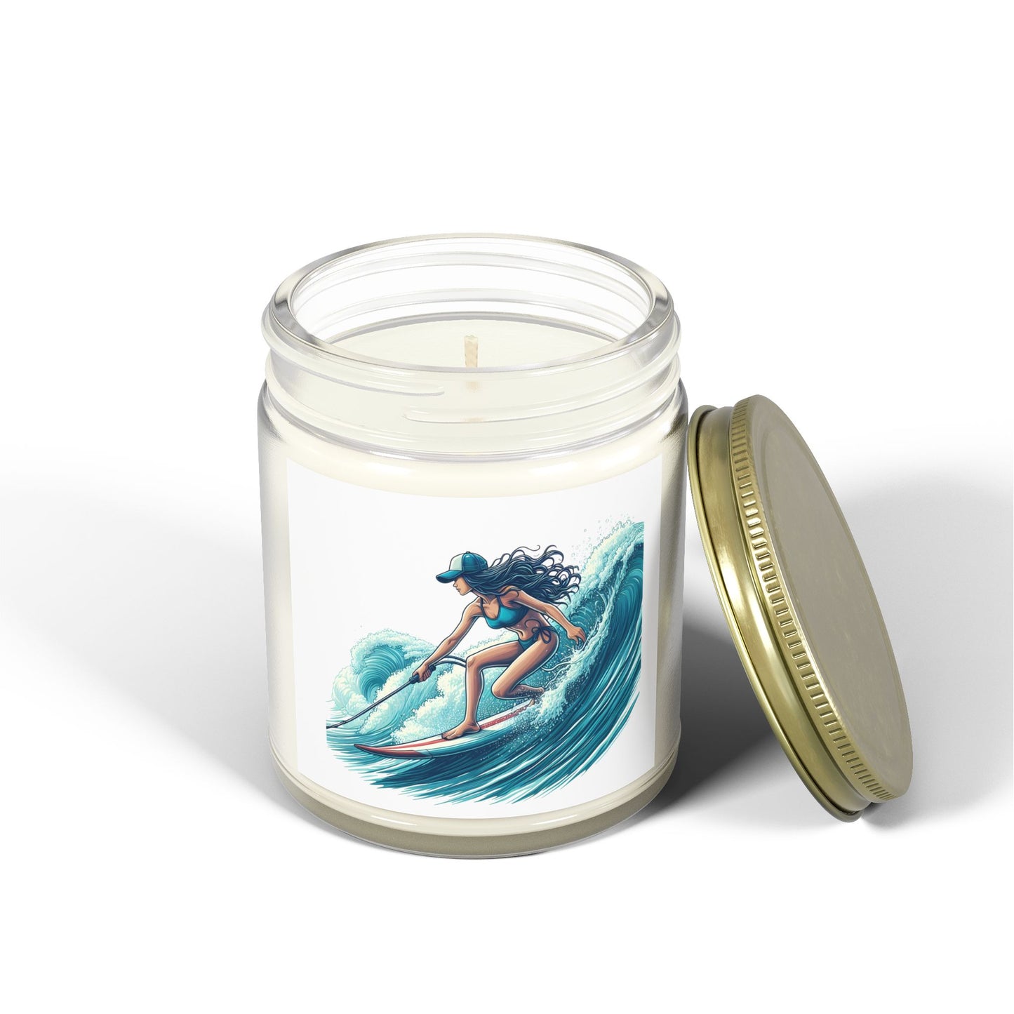 Scented Candles, Coconut Apricot Wax (4oz, 9oz)