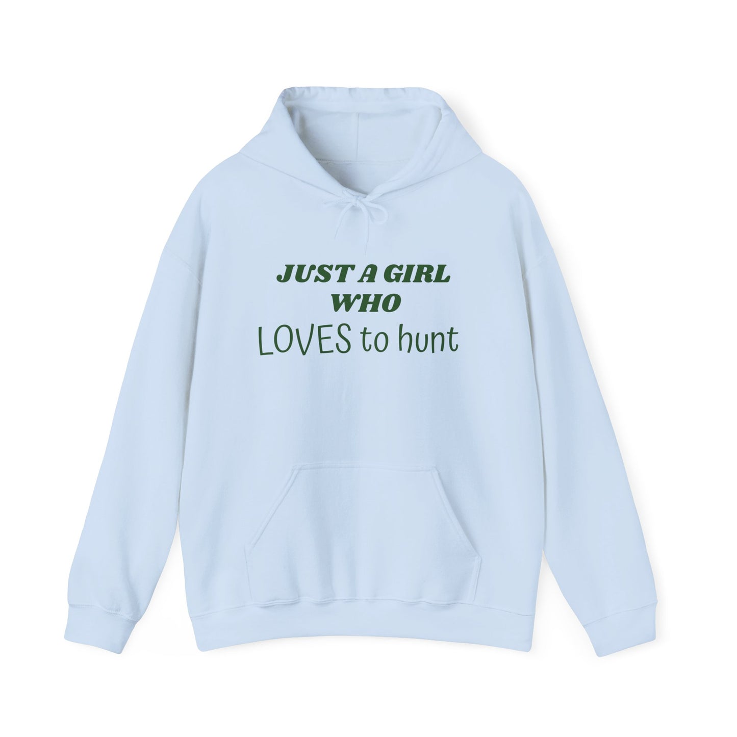 Girl Who Loves to Hunt Hoodie