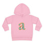 Personalized Toddler Fleece Hoodie, Cozy Kids Sweatshirt, Customizable Letter Hoodie, Fun Pullover for Toddlerwear, Perfect Gift for Kids