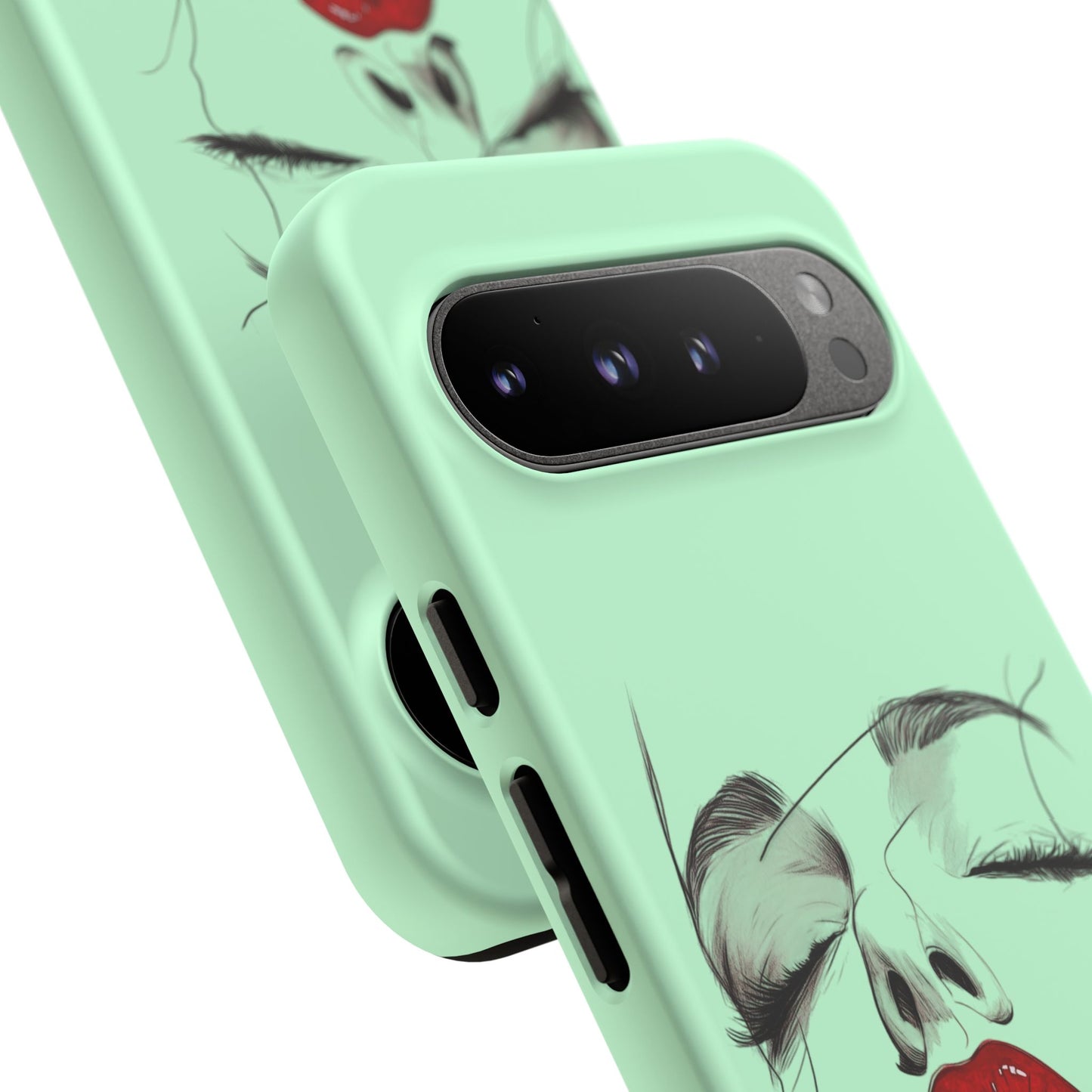 Stylish Phone Case, Artistic Phone Cover, Trendy Tech Accessory, Unique Cell Phone Protector, Gift for Her, Modern Aesthetic