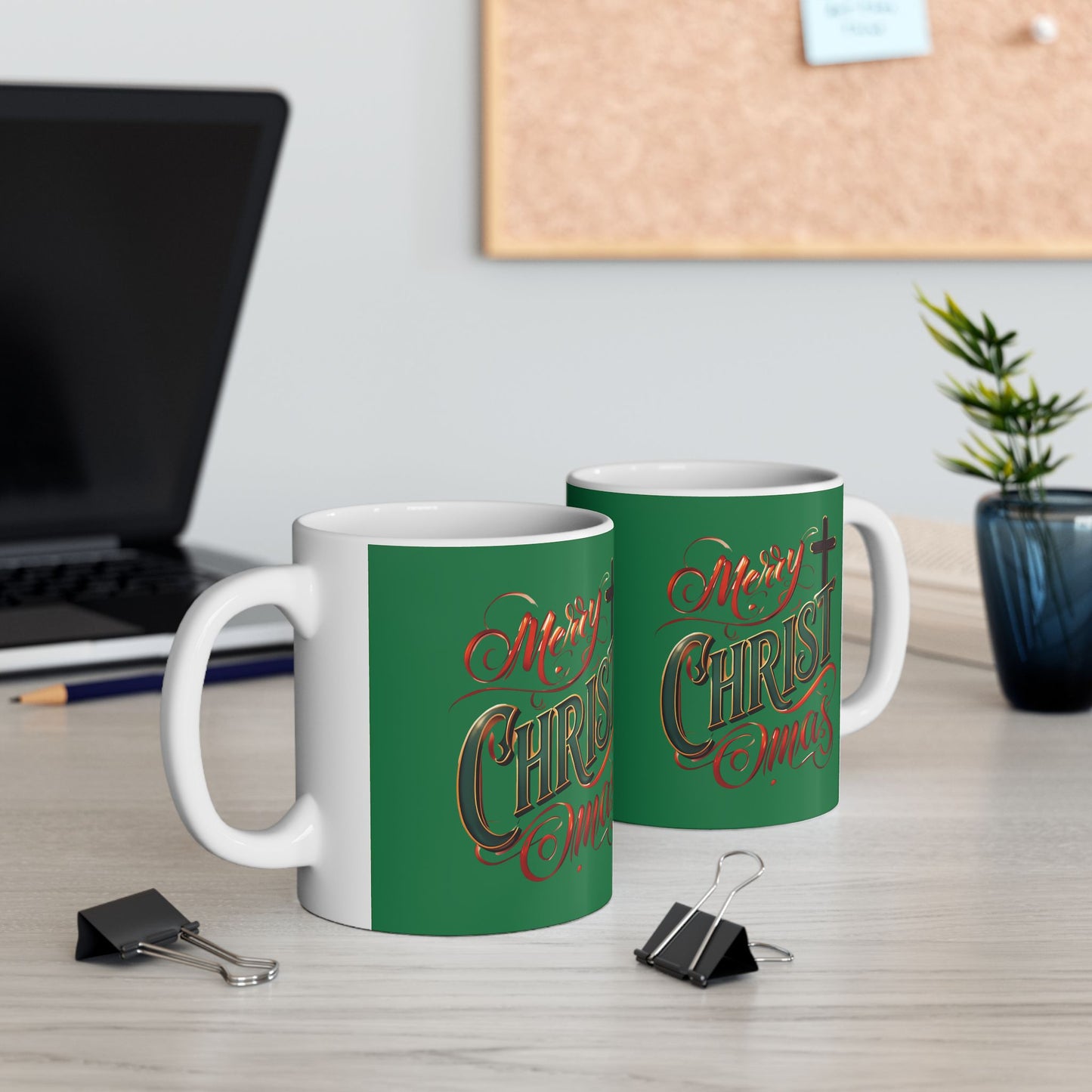 Christmas Ceramic Mug - Festive Holiday Drinkware, Perfect for Gifts, Coffee Lovers, Winter Cheer, Christmas Decor