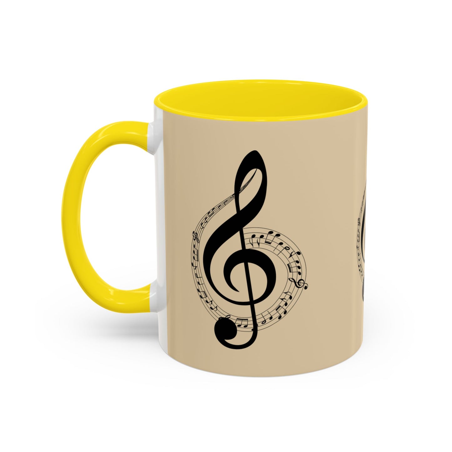 Musical Notes Coffee Mug - Perfect Gift for Music Lovers